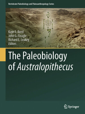 cover image of The Paleobiology of Australopithecus